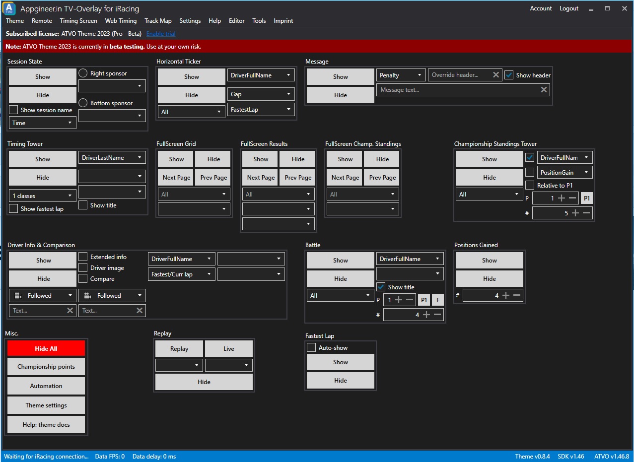 ATVO Theme 2023 screenshot 5